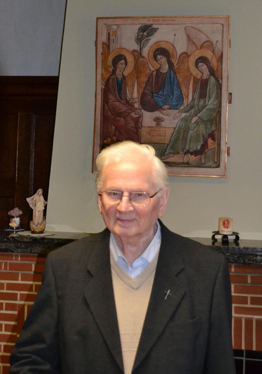 Aimé Vermeersch, pastoor-emeritus © Geert Defauw