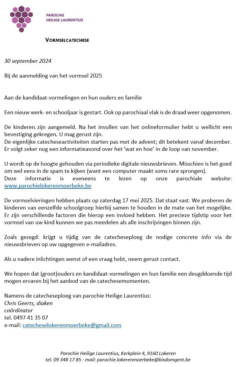 Nieuwsbrief 1 