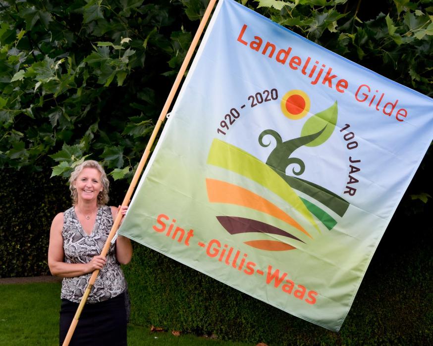 Nieuws vlag voor Landelijke Gilde Sint-Gillis-Waas 