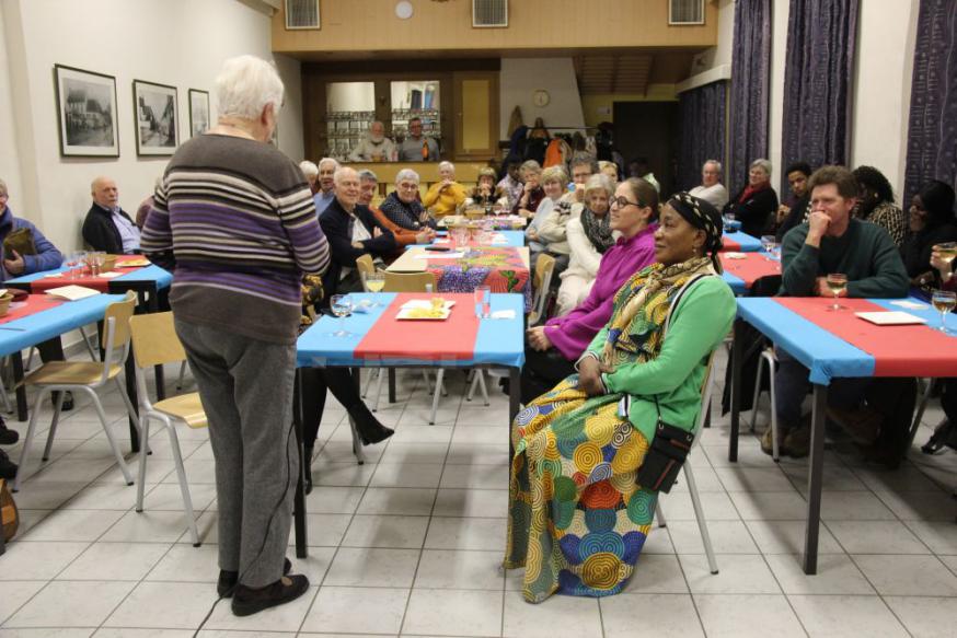 Congolese avond in de parochiezaal van Puivelde 