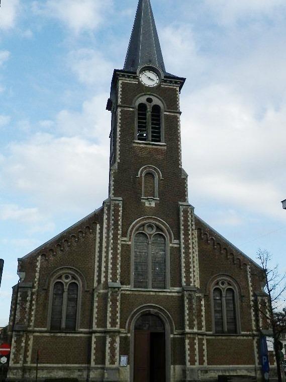 De Sint-Gensiuskerk in Sint-Genesius-Rode. 