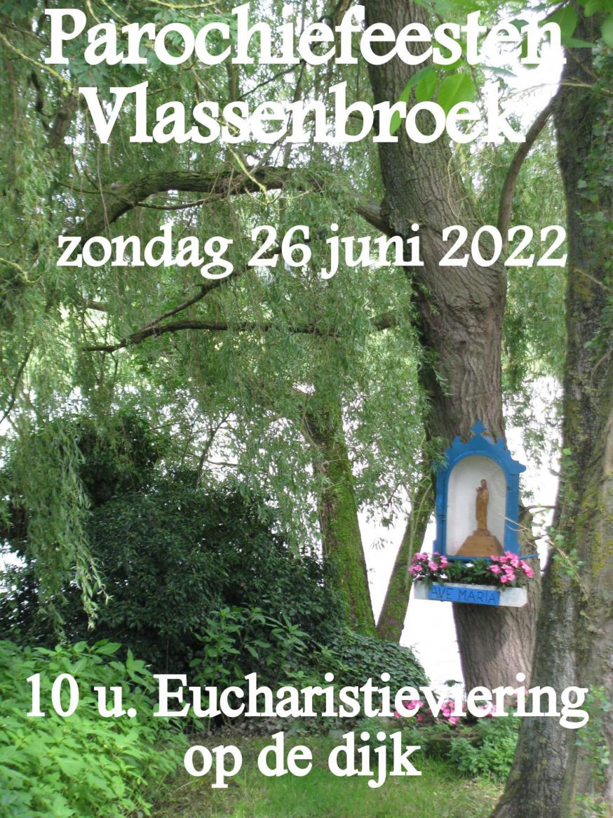 Eucharistieviering op de dijk 