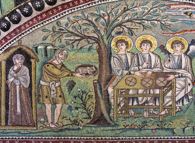 Abraham, mozaïek, Ravenna, basilica di San Vitale   © Pixabay