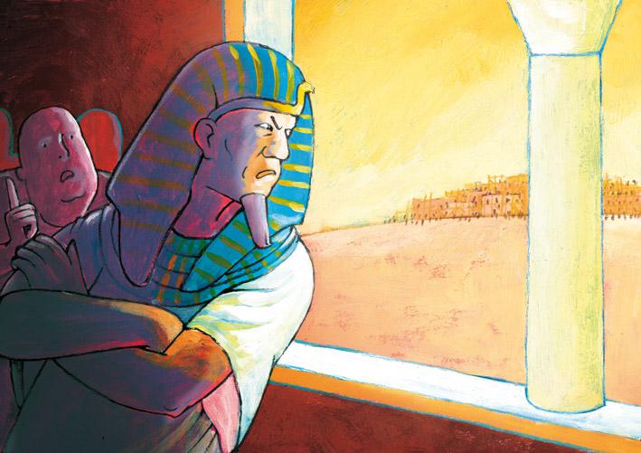 De farao in Egypte © Roel Ottow