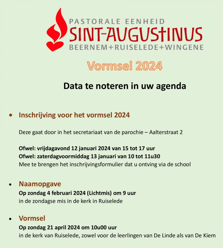 Vormsel 2024 