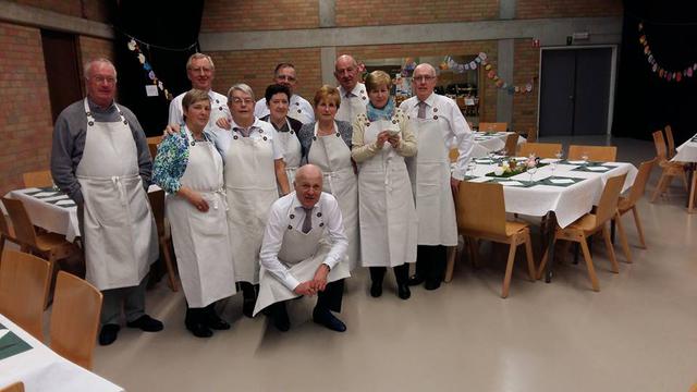 Zij maakten er een geslaagd feest van. - foto Piet Coenen