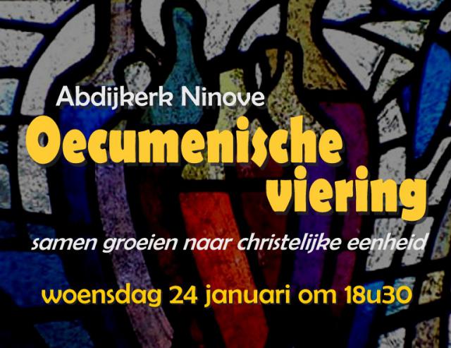 Oecumenische viering in Ninove © Tim Van Nieuwenhove