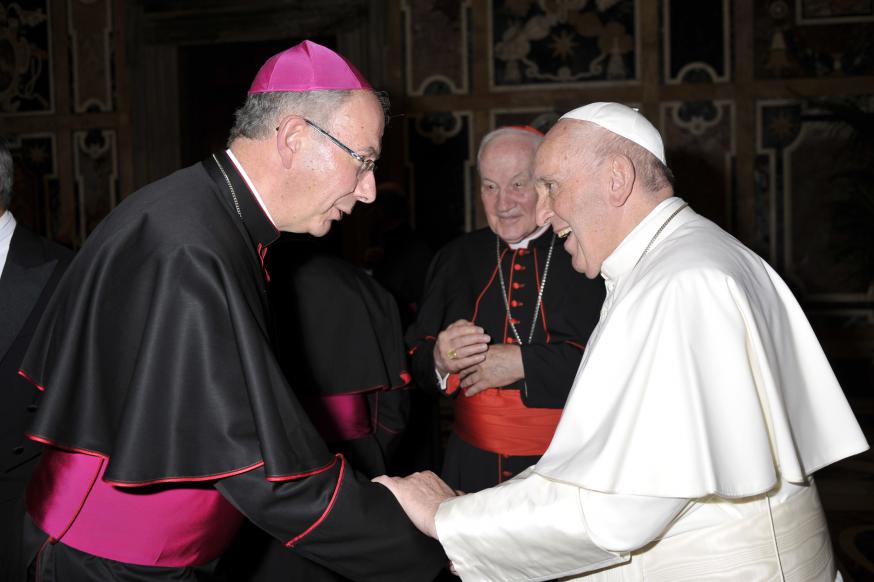 Mgr. Vanhoutte in Rome © servizio fotografico vaticano 